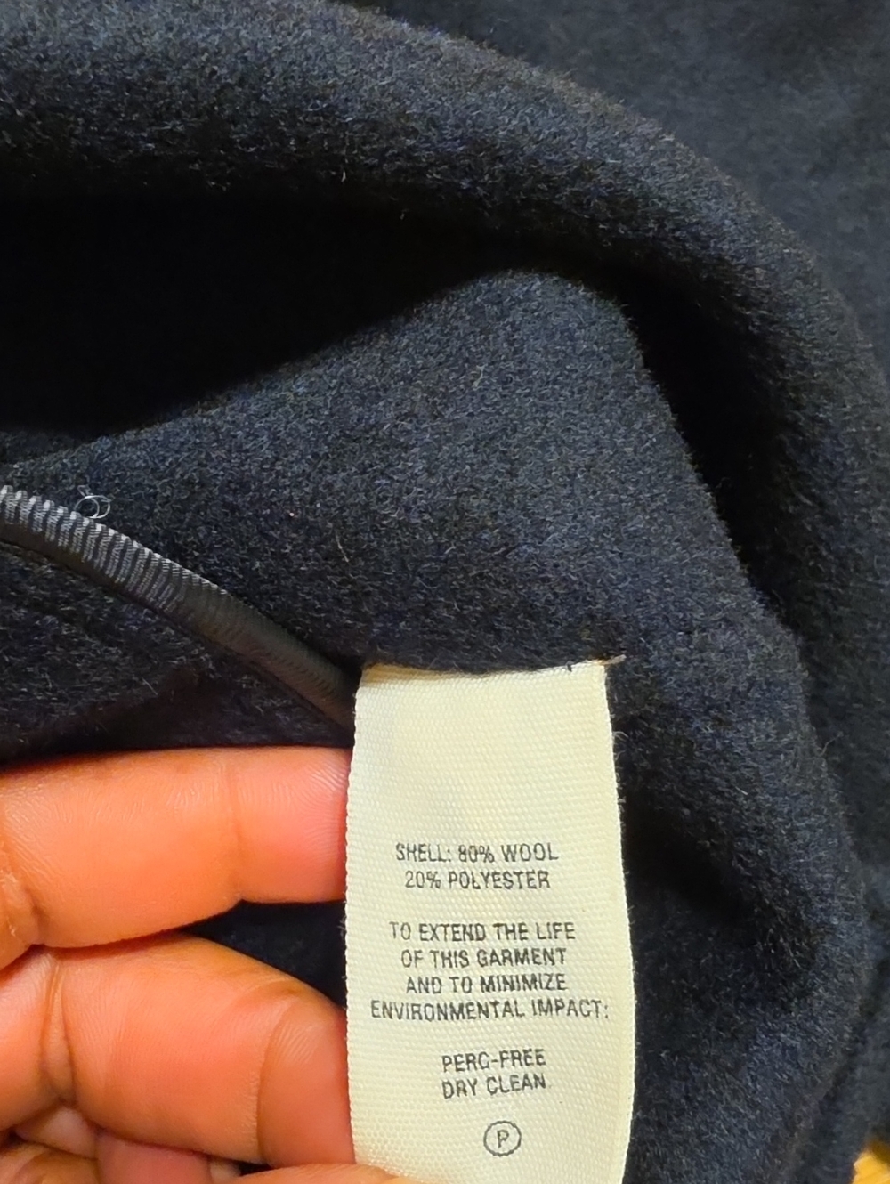 Alex Mill SOPHIA BLACK WOOL Coat SIZE L NWOT - Picture 14 of 16